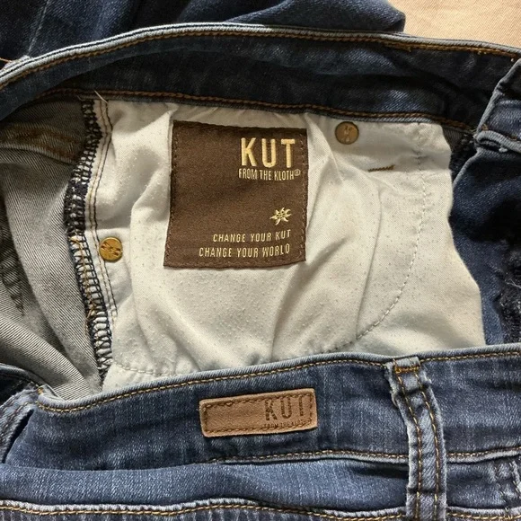 Kut from the Kloth High Rise Skinny Jeans Size 10 - Picture 4 of 16